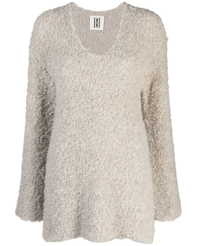 By Malene Birger Pullover mit rundem Ausschnitt Nude