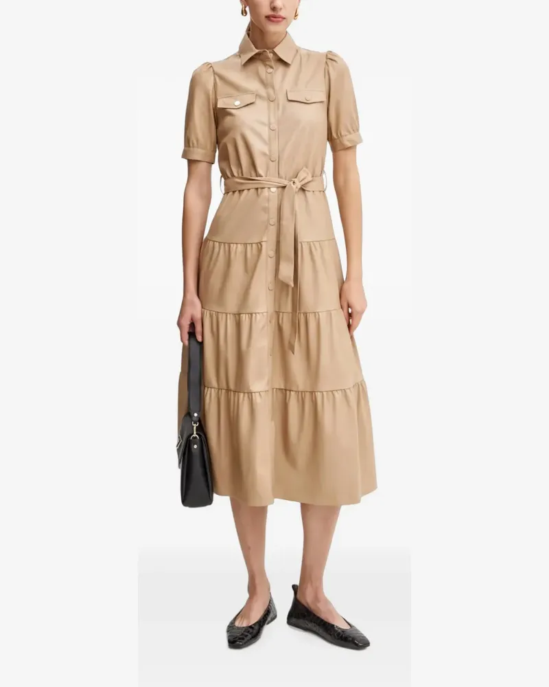 Morgan Gestuftes Kleid - Nude Nude