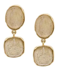 Goossens Paris Cabochons Ohrclips Gold