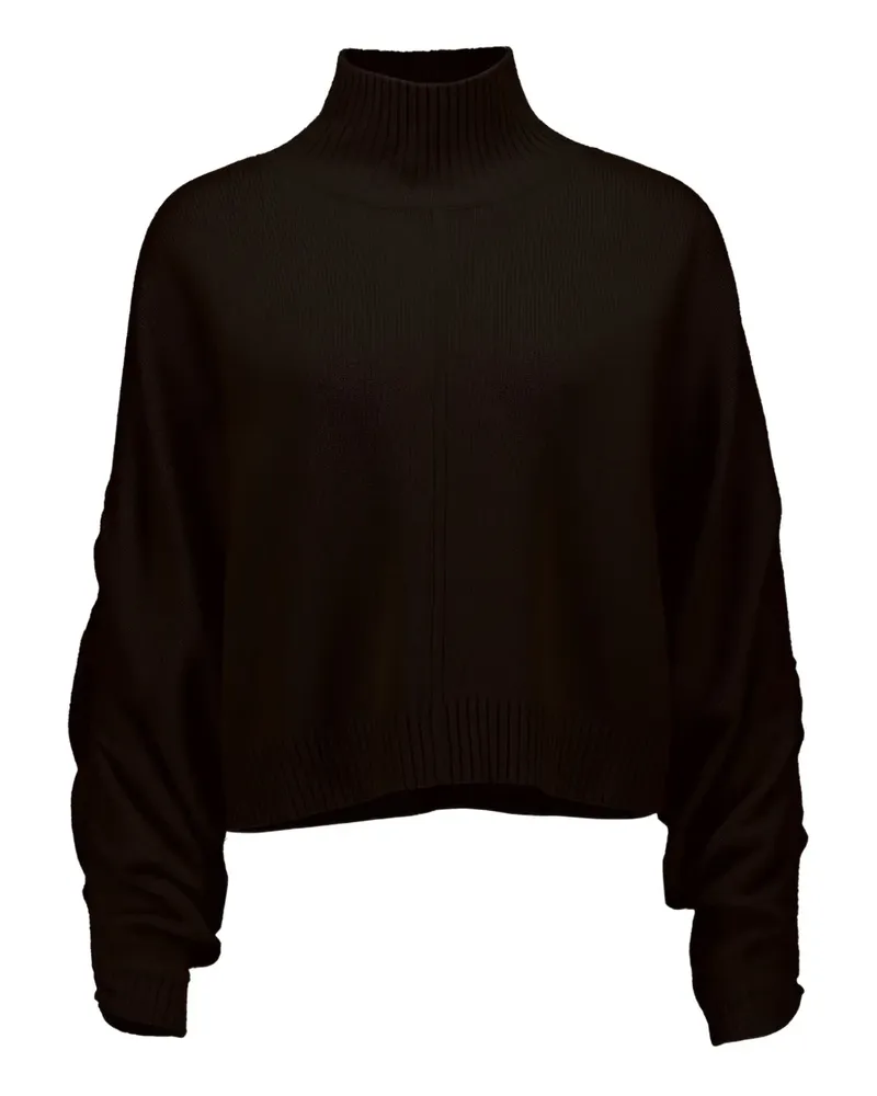 ALLUDE Pullover mit Rollkragen - Schwarz Schwarz