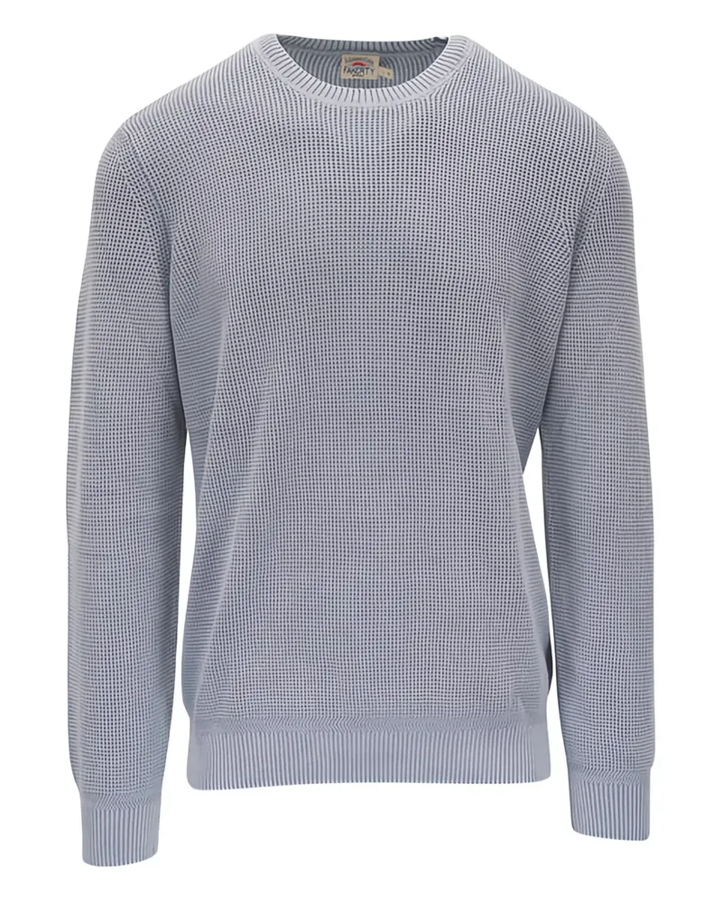 Faherty Sunwashed waffle-knit sweater - Grau Grau