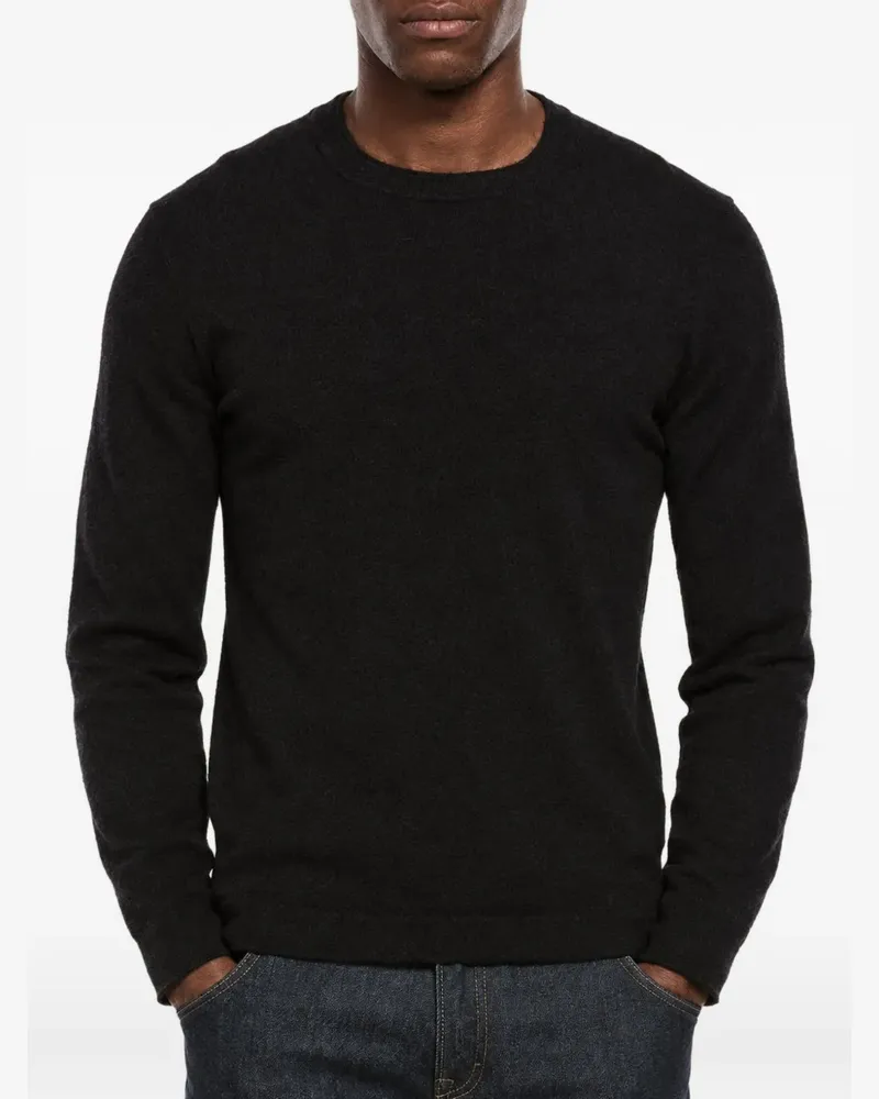 Brunello Cucinelli Pullover mit rundem Ausschnitt - Schwarz Schwarz