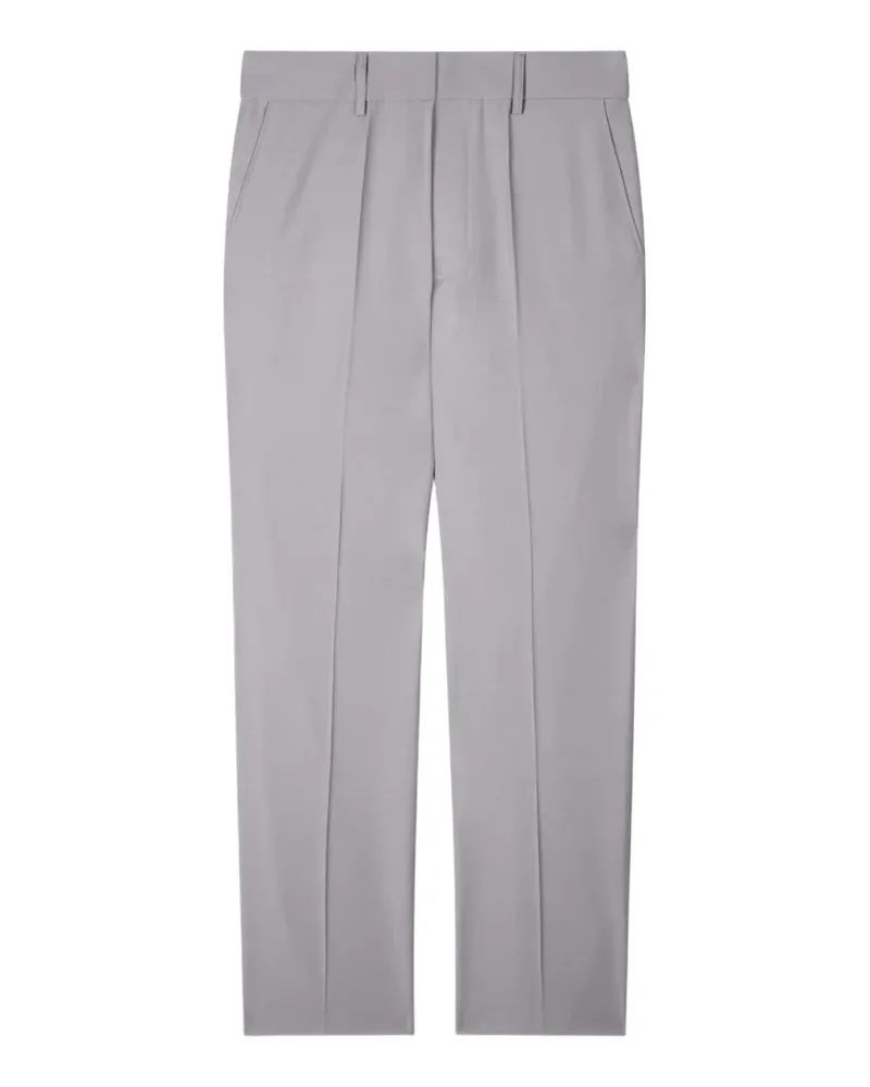Patrizia Pepe slim-fit pleated trousers - Grau Grau