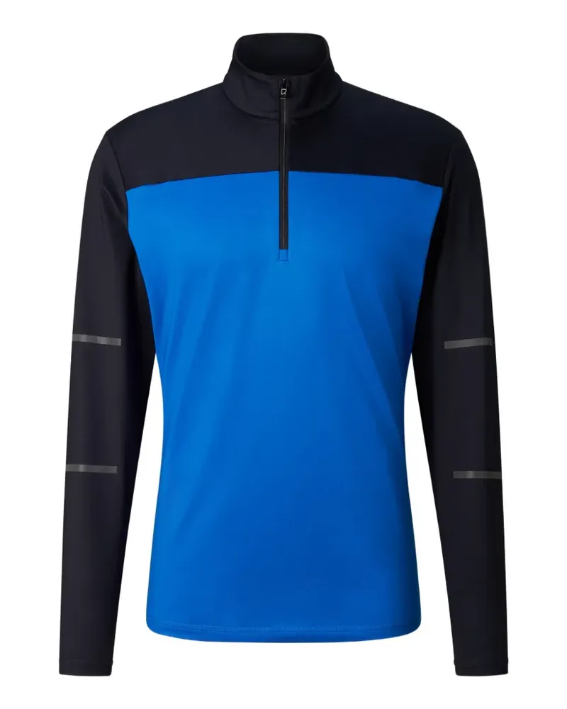 Bogner Fire & Ice First Layer Phil Langarmshirt in Colour-Block-Optik - Blau Blau
