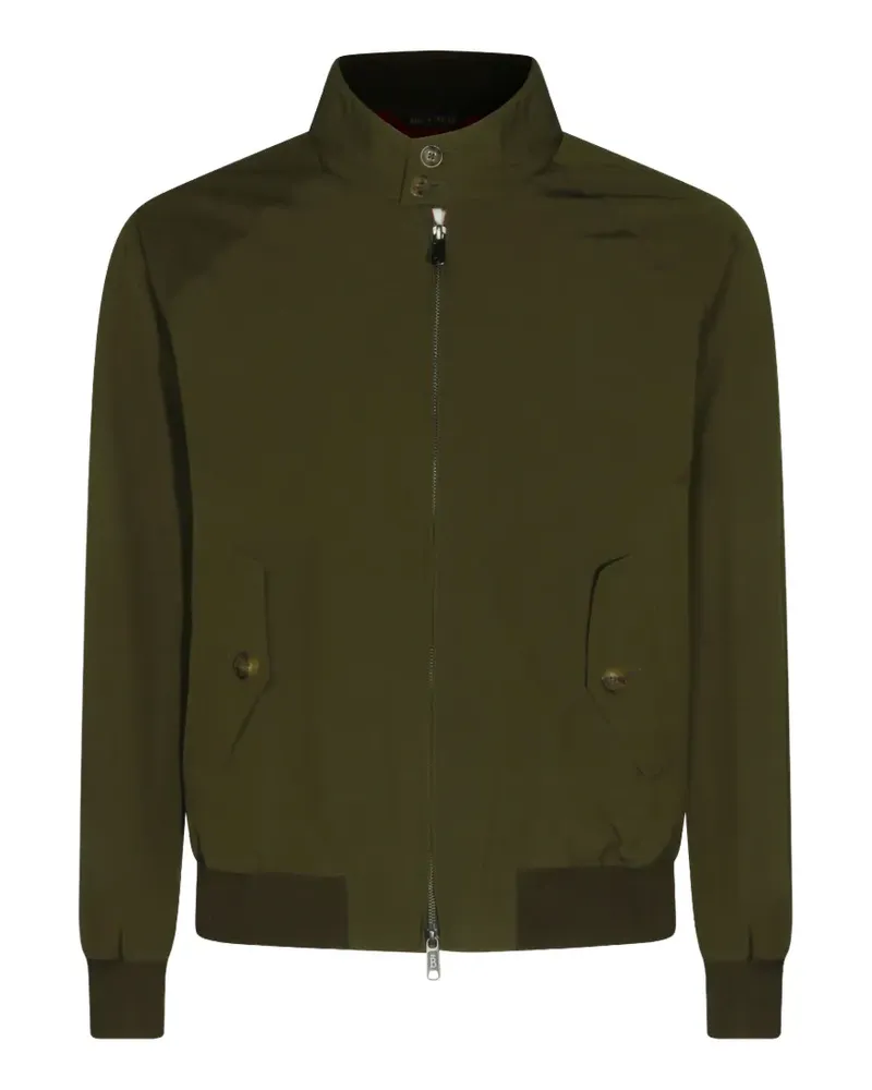 Baracuta high-neck zip-up jacket - Grün Grün