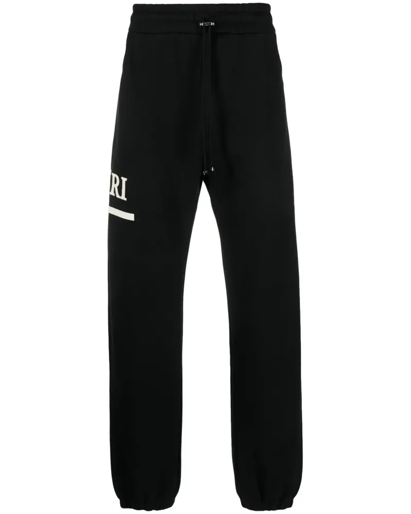 Amiri Jogginghose mit Logo-Gravur - Schwarz Schwarz