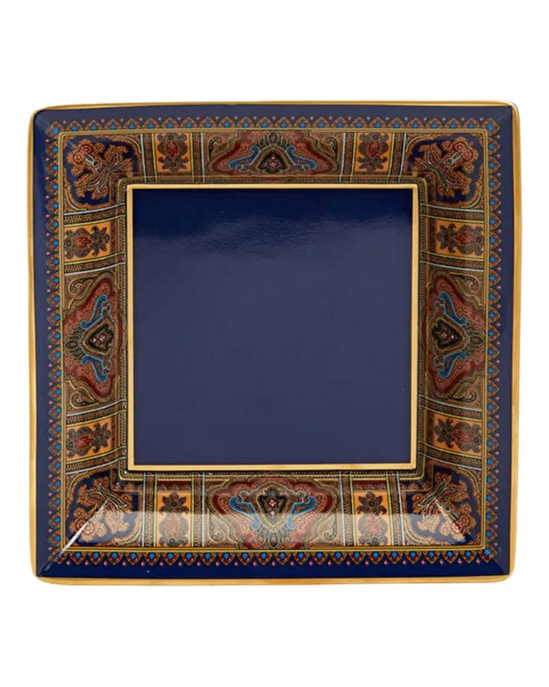 Etro Cachemire Schmuckablage mit eckigem Ausschnitt - Blau Blau