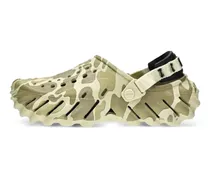 Clogs mit Cut-Out - Grün