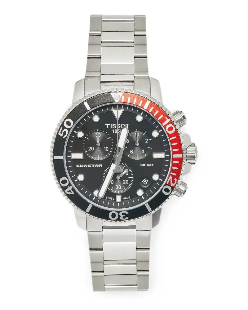 Tissot Seastar 1000 Armbanduhr 45,5mm - Schwarz Schwarz
