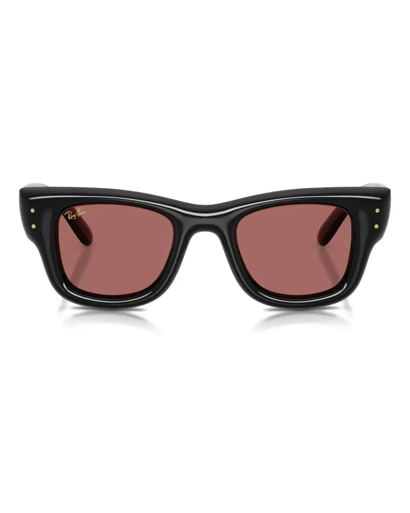 Ray Ban studded square-frame sunglasses - Schwarz Schwarz