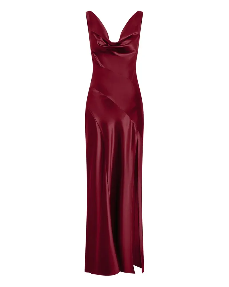 NICHOLAS Alfina cowl-neck maxi dress - Rot Rot