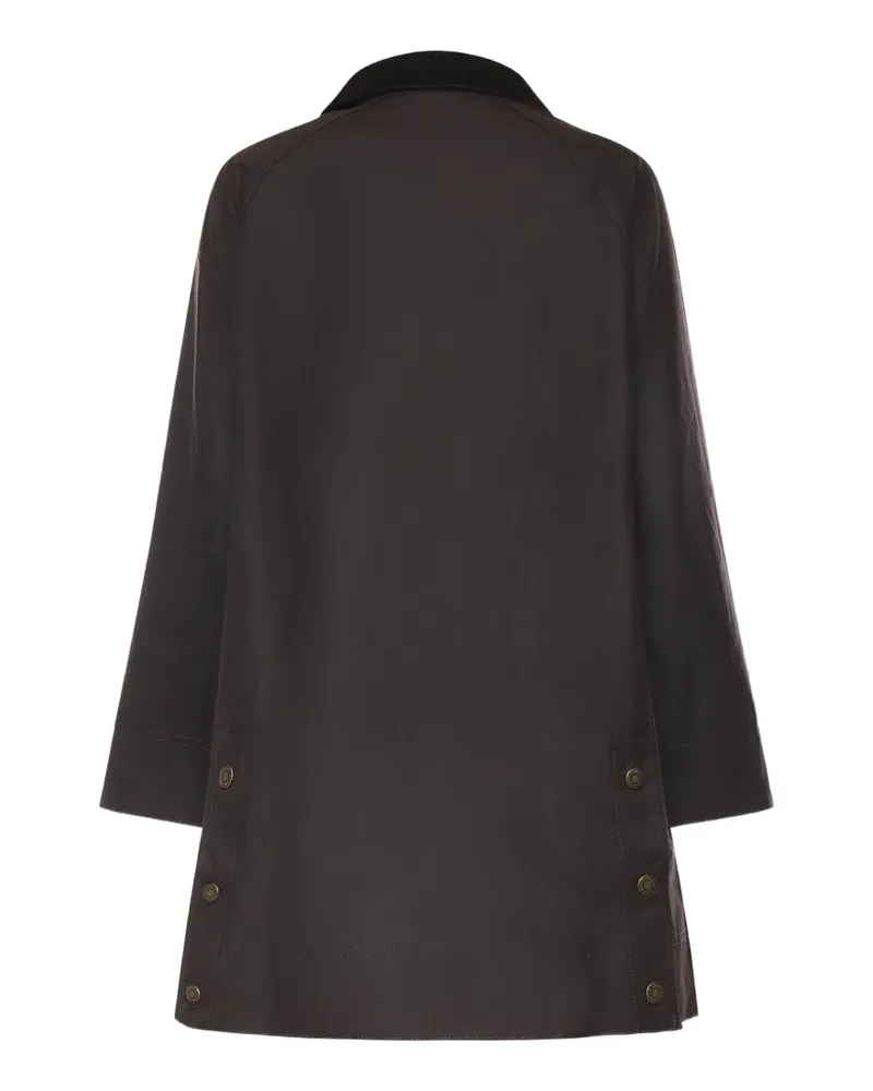 Barbour single-breasted coat - Braun Braun