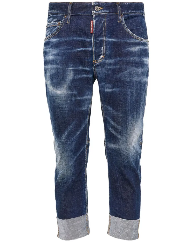 Dsquared2 Bro Jean Straight-Leg-Jeans - Blau Blau