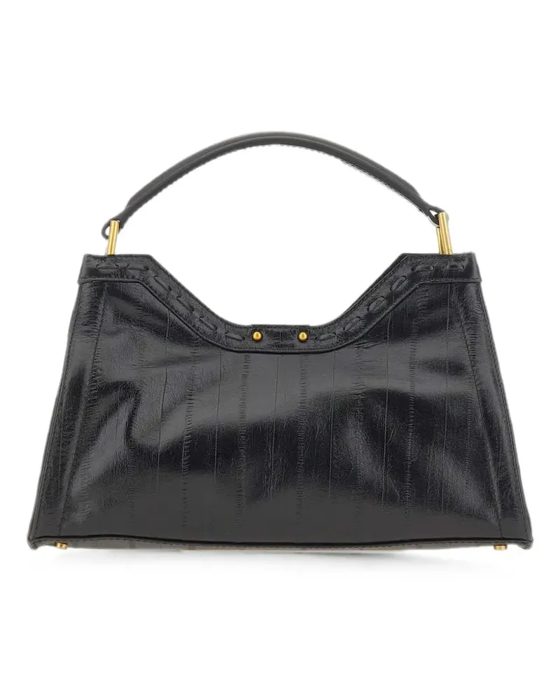 Gianni Chiarini Aurora eel-print shoulder bag - Schwarz Schwarz