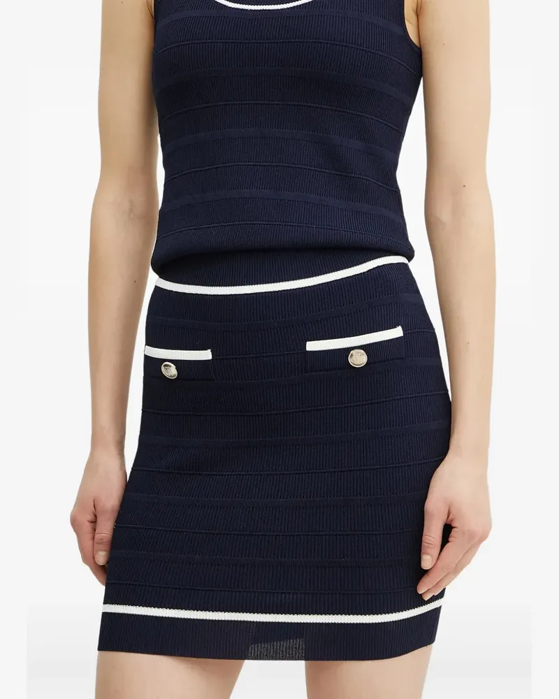 MARCIANO Los Angeles Minirock mit Knöpfen - Blau Blau