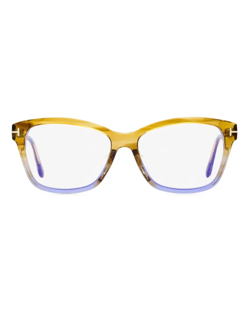 Tom Ford Sonnenbrille mit eckigem Gestell - Nude Nude