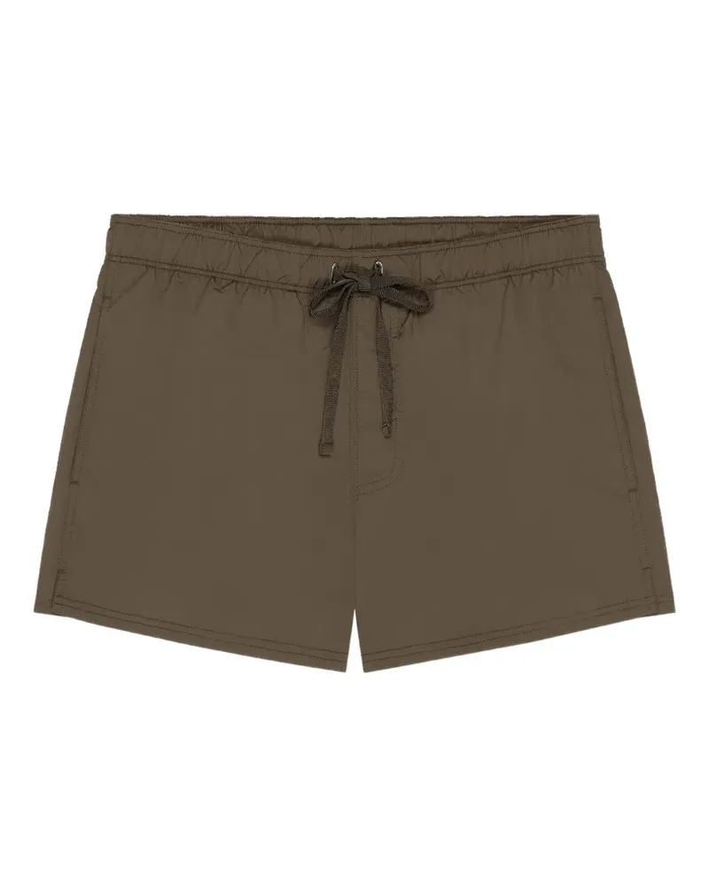 Givenchy Badeshorts mit  Paris-Stickerei - Braun Braun