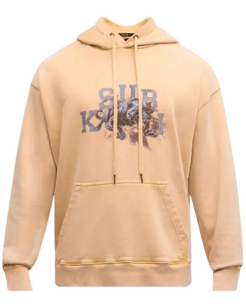 ksubi Apex Biggie Hoodie - Orange Orange
