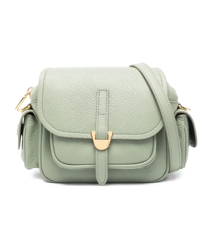 Coccinelle Mini Campus Schultertasche - Grün Grün