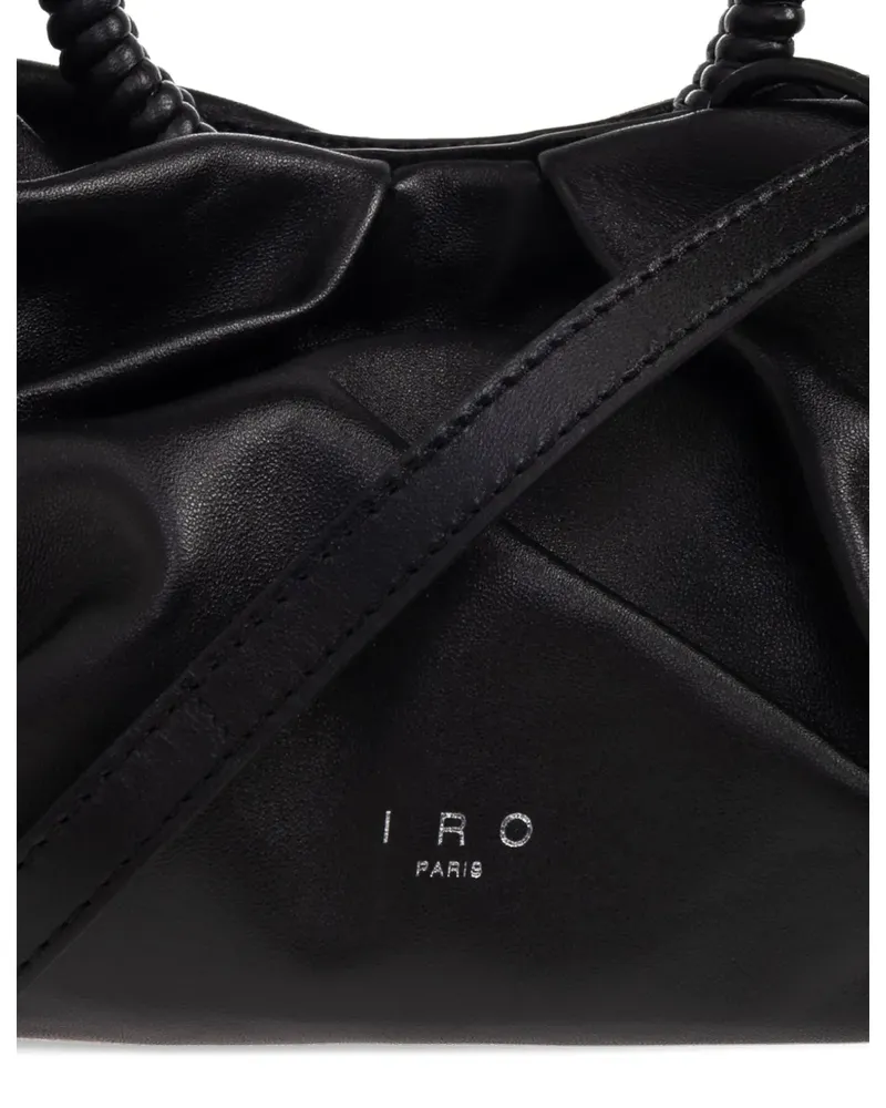 IRO Sun Tote Bag aus Leder - Schwarz Schwarz