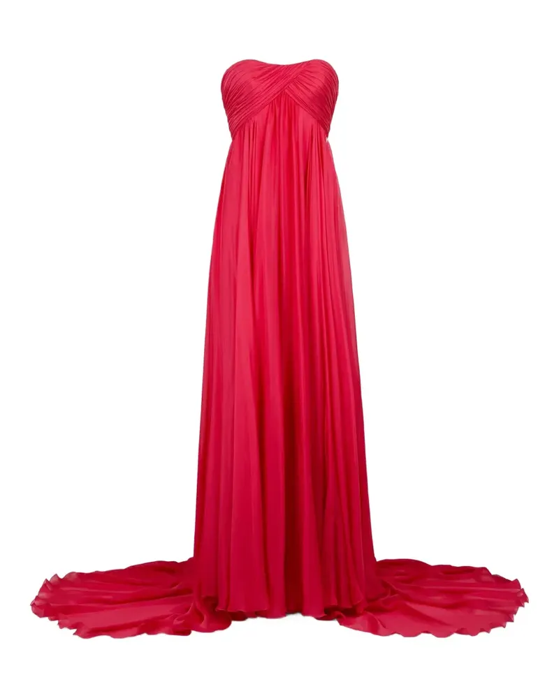 Roberto Cavalli Schulterfreies Kamina Maxikleid - Rosa Rosa