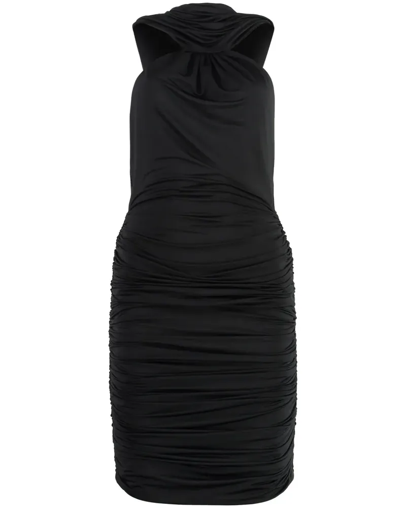 Giuseppe di Morabito Minikleid mit Kapuze - Schwarz Schwarz
