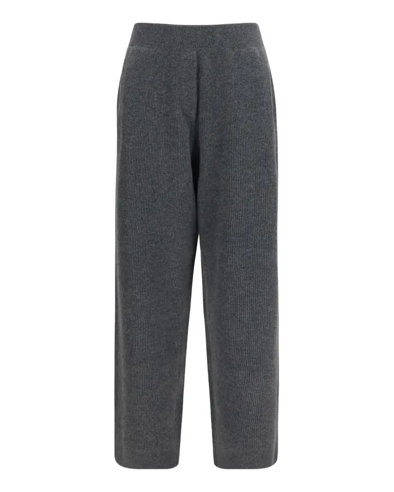 Brunello Cucinelli Gerippte Hose - Grau Grau