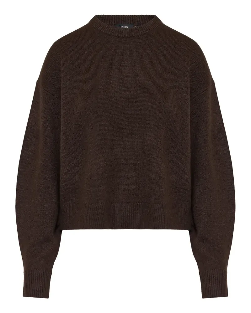 Theory crew-neck cashmere sweater - Braun Braun
