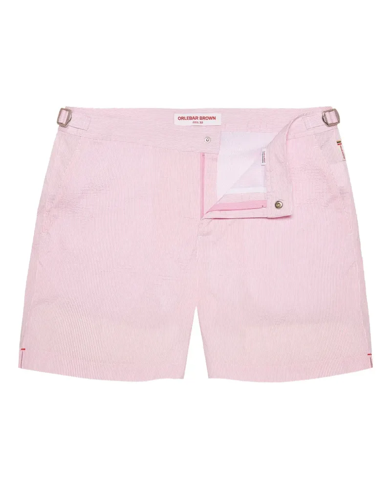 Orlebar Brown Gestreifte Badeshorts - Rosa Rosa
