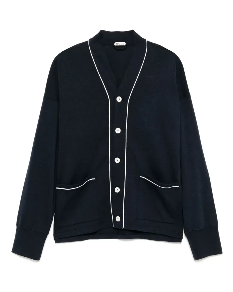 BODE Uniform Cardigan - Blau Blau