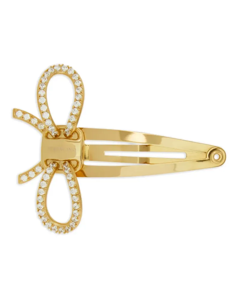 Ferragamo Vara bow hair clip - Gold Gold