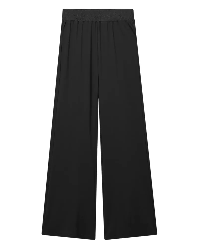 Tout a Coup Hose mit weitem Bein - Schwarz Schwarz