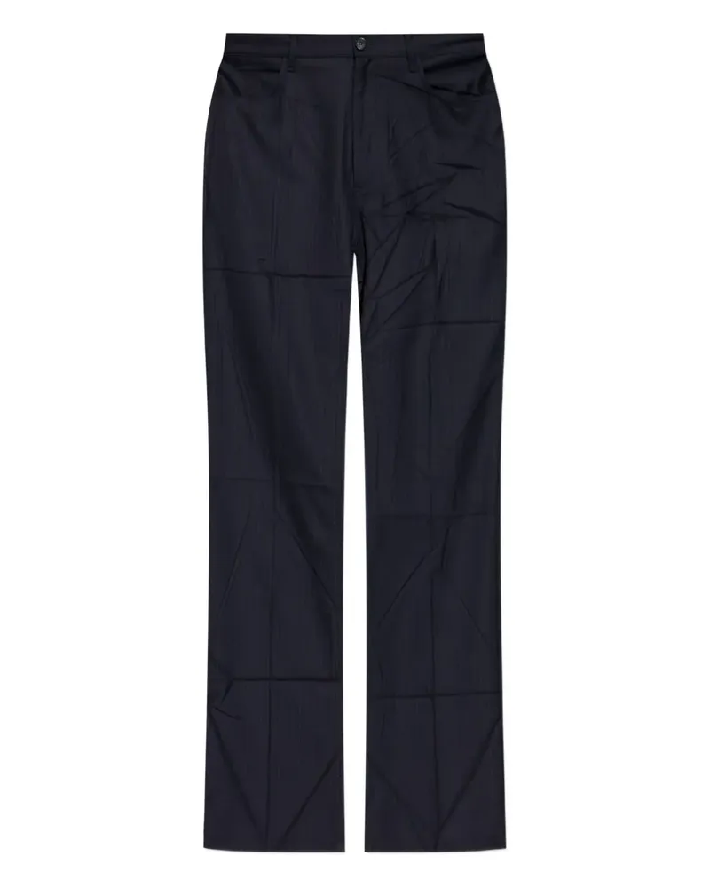 Balenciaga Hose mit geradem Schnitt - Blau Blau