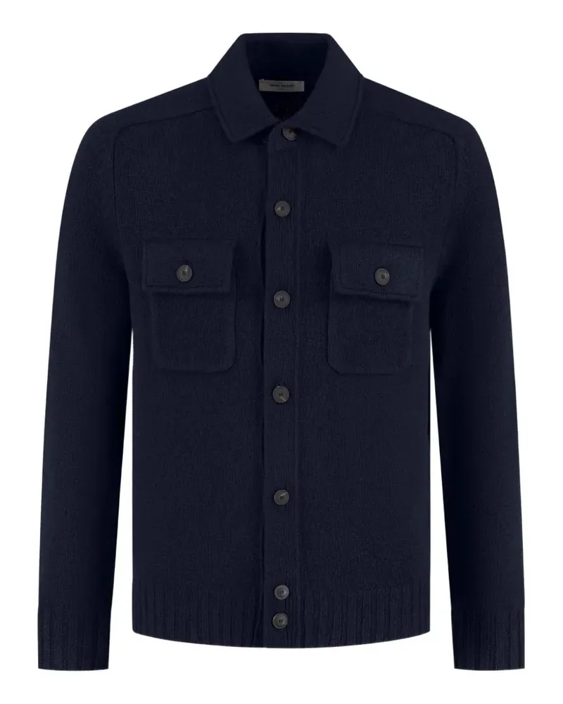 Gran Sasso Geknöpfter Cardigan - Blau Blau