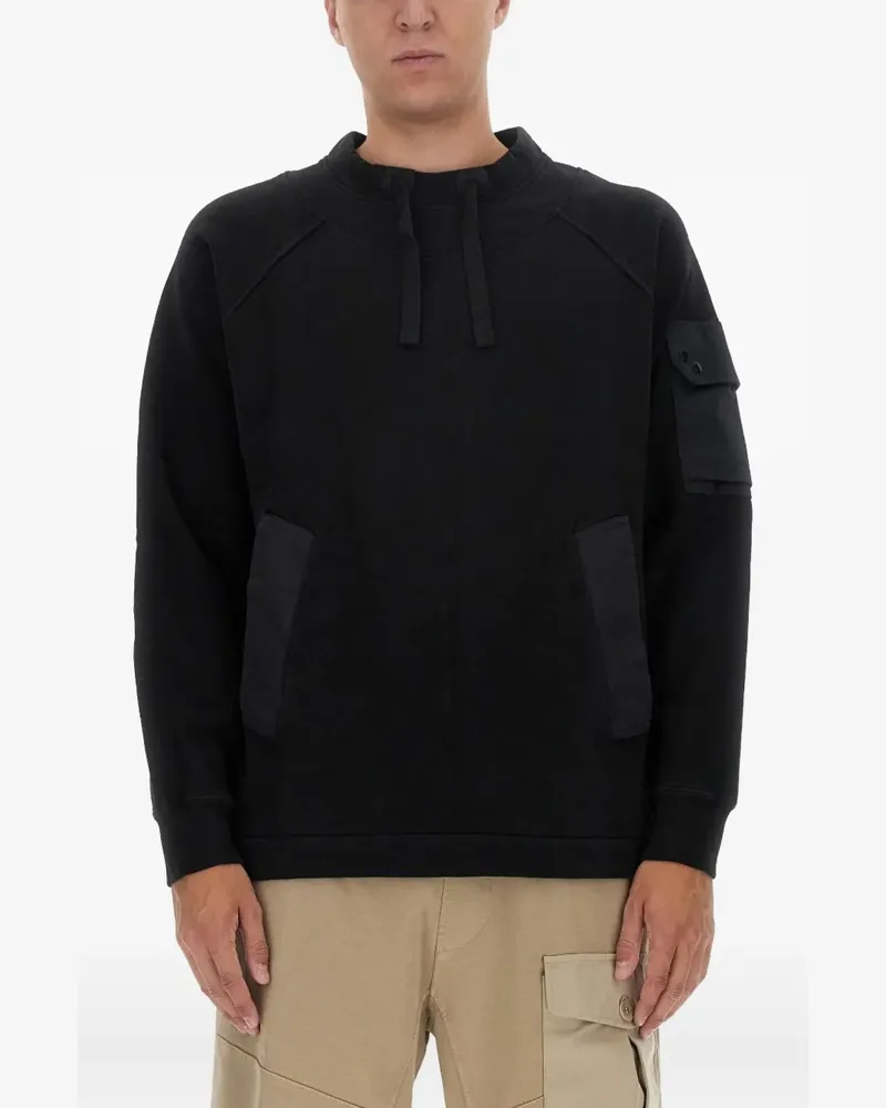 Ten c drawstring sweatshirt - Schwarz Schwarz
