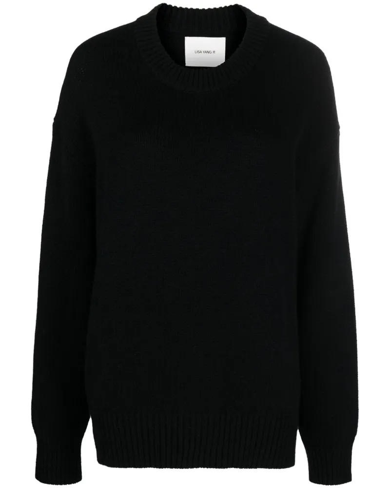 Lisa Yang The Renske Pullover aus Kaschmir - Schwarz Schwarz
