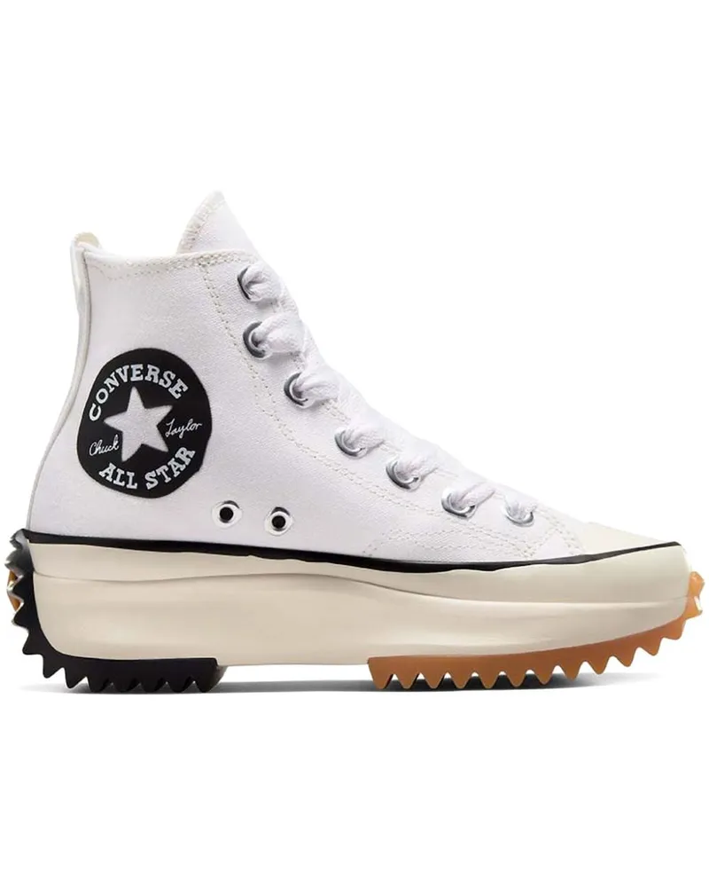 Converse Run Star Hike High-Top-Sneakers - Weiß Weiß