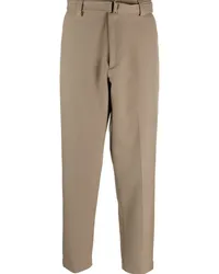 Low Brand Straight-Leg-Hose Grün