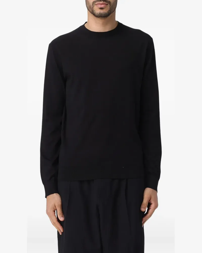 Ermenegildo Zegna Pullover aus Baumwolle - Schwarz Schwarz