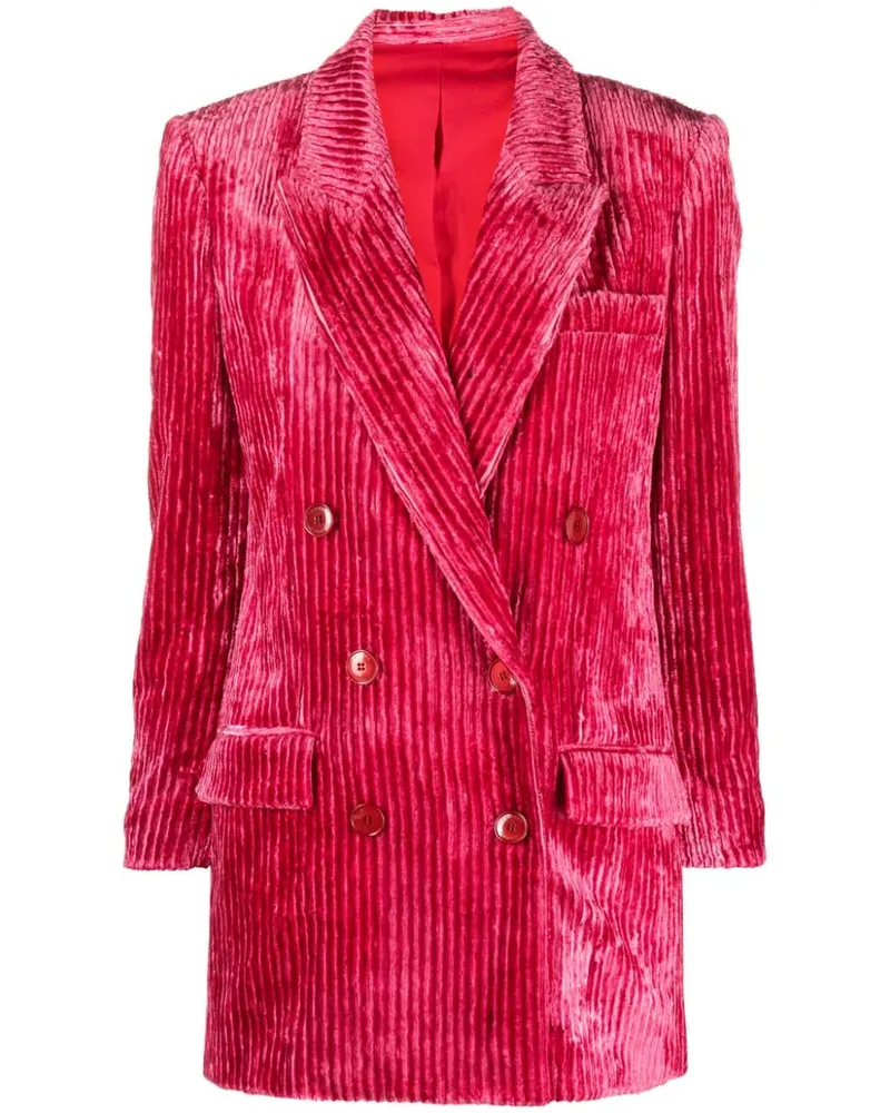 Isabel Marant Doppelreihiger Blazer - Rosa Rosa