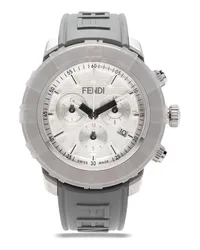 Fendi Fendastic Chronograph 45mm Silber