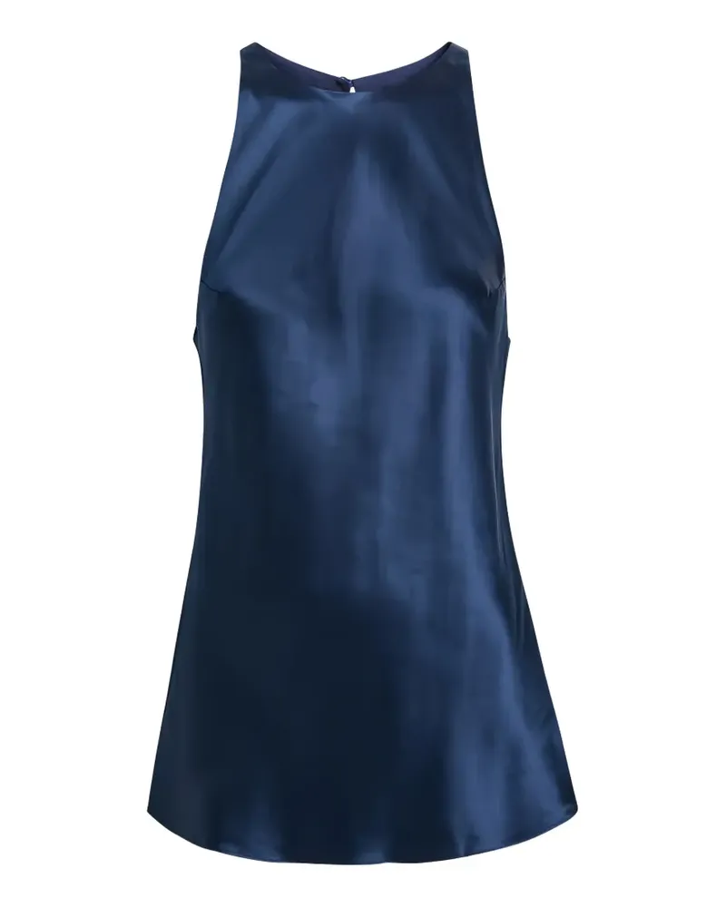 Reformation Saskia Neckholder-Top - Blau Blau