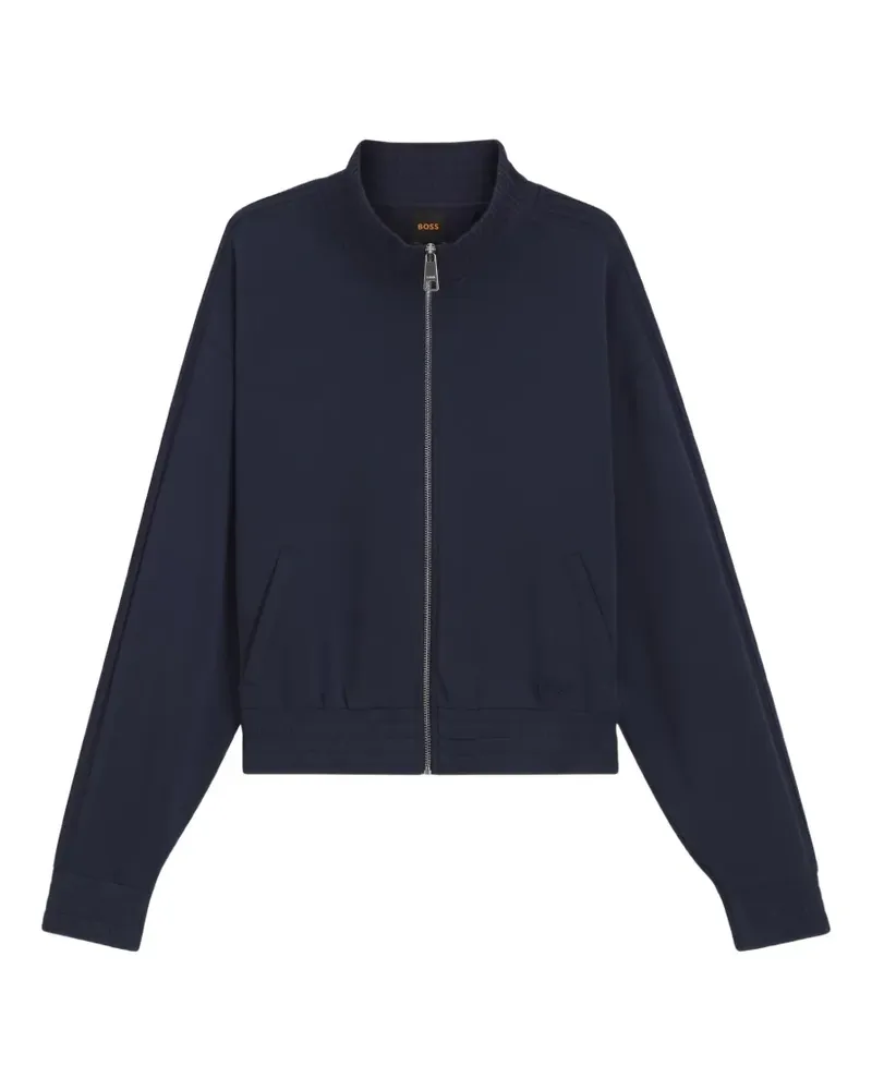 HUGO BOSS Sweatshirt mit lockerem Schnitt - Blau Blau