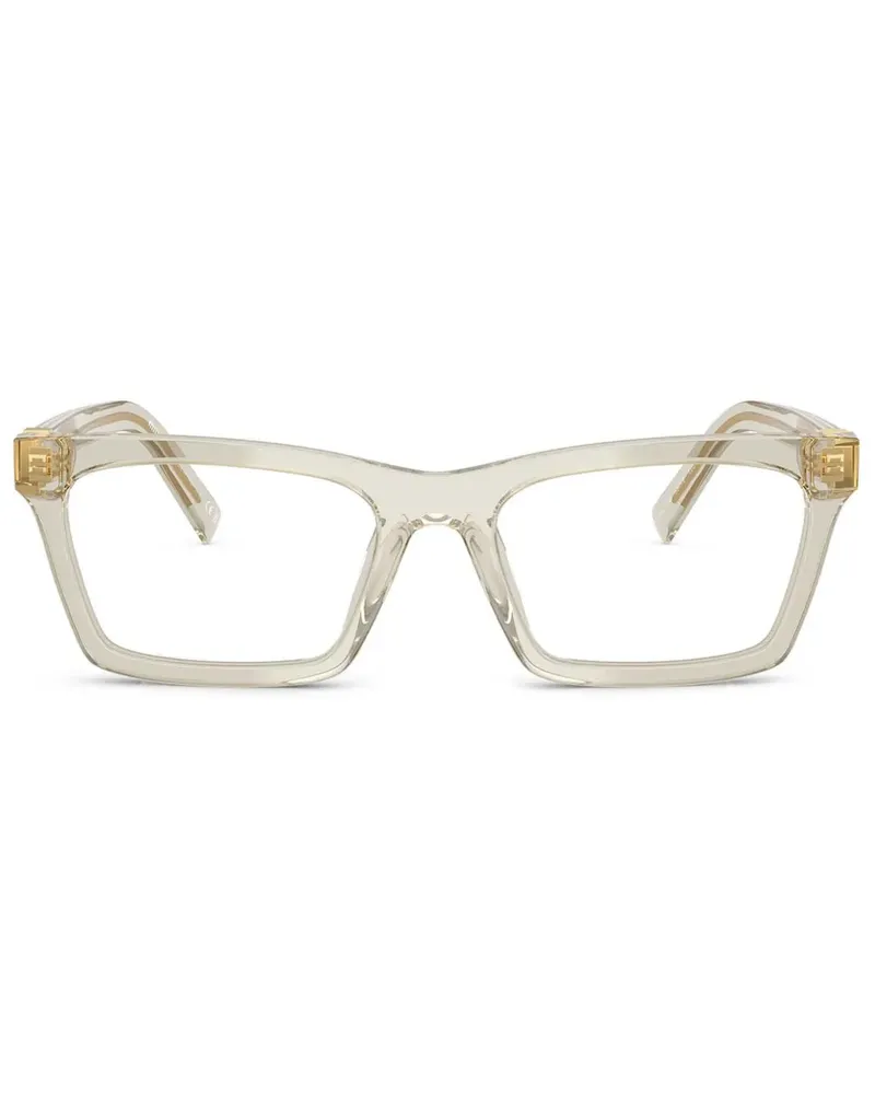 Miu Miu Brille mit eckigem Gestell - Grün Grün