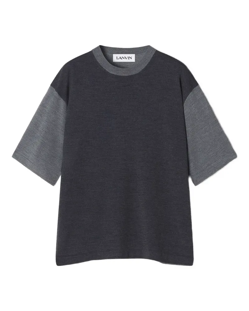 Lanvin crew-neck T-shirt - Grau Grau