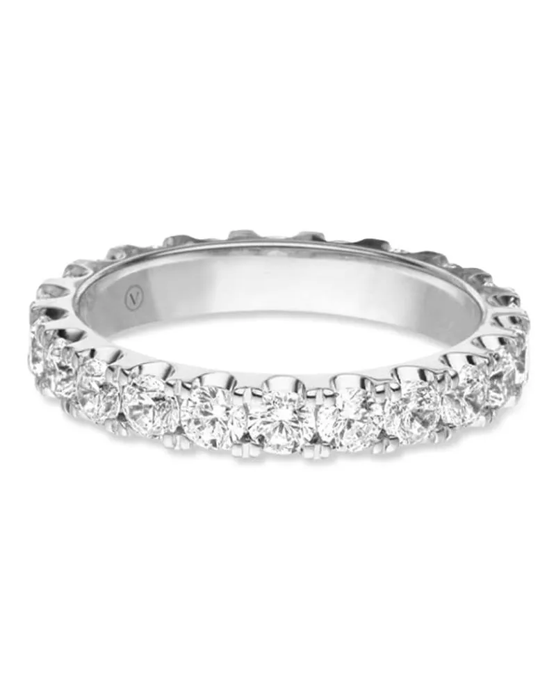 VEYNOU 18kt Memory Weißgoldring mit Diamant - Silber Silber