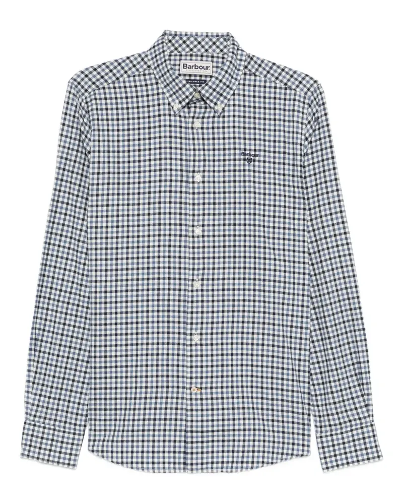 Barbour Kariertes Hemd - Weiß Weiß