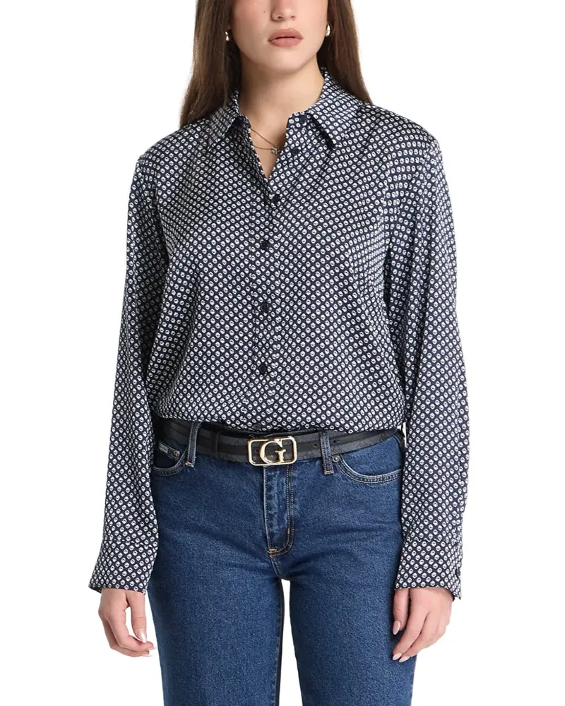 Michael Kors long-sleeve shirt - Blau Blau