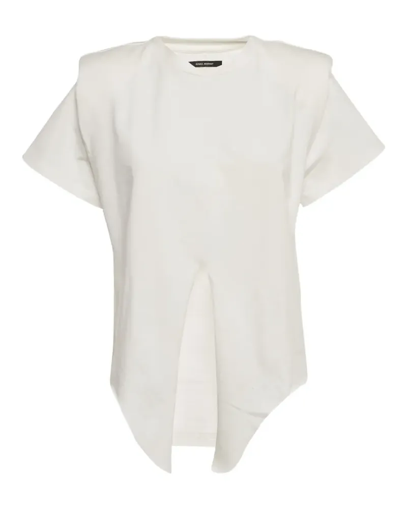 Isabel Marant crew-neck T-shirt - Weiß Weiß