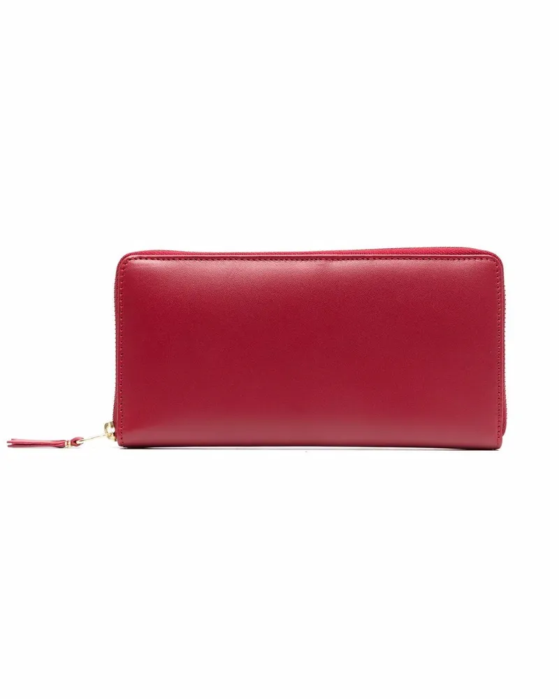 Comme des Garçons Portemonnaie mit Reißverschluss - Rot Rot